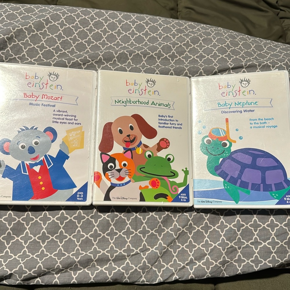 Baby Einstein dvds